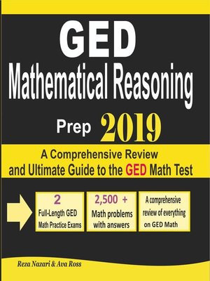 GED Mathematical Reasoning Prep 2019 By Reza Nazari · OverDrive: Ebooks ...